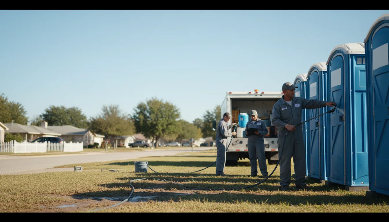 Long-Term Portable Toilet Rental in West Point, NE near me